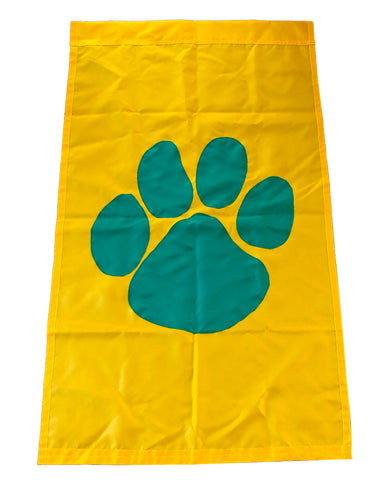 Cougar Paw House Flag