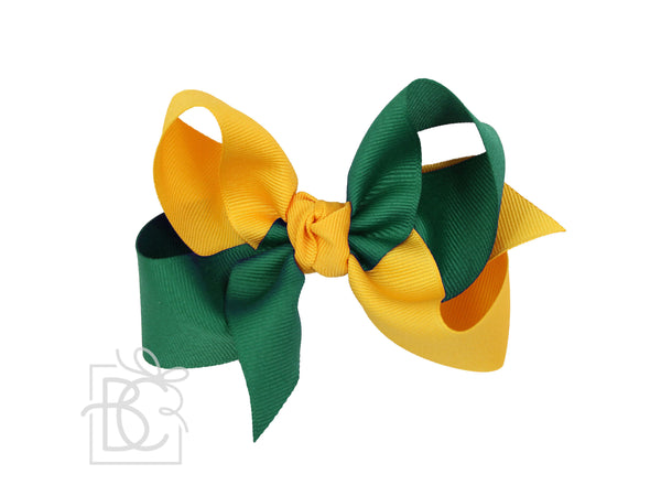 Crisscross Grosgrain Bow
