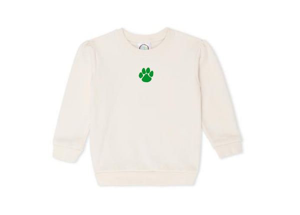 Puffy Sleeve Sweatshirt