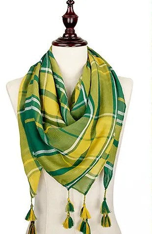 Life is Beautiful Plaid Scarf