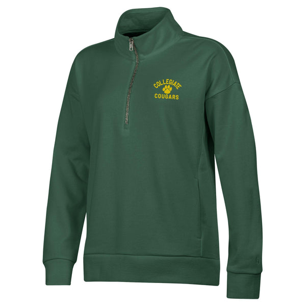 Women`s Big Cotton 1/4 Zip