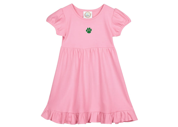 Cougar Paw Ruffle Dress