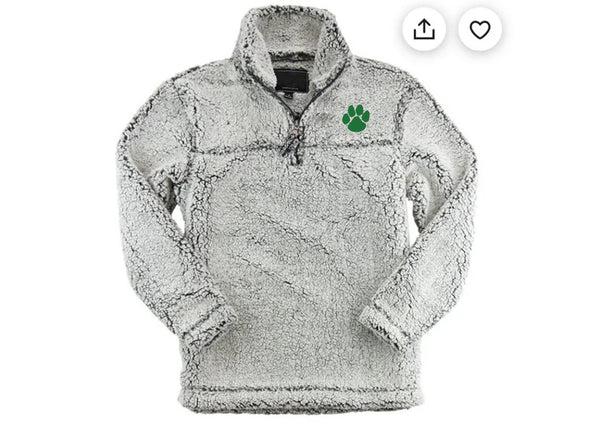 Quarter Zip Sherpa Jacket