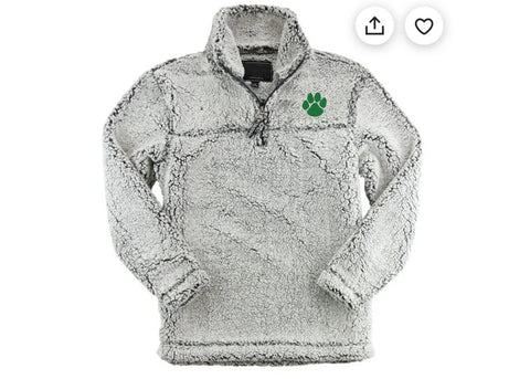 Quarter Zip Sherpa Jacket