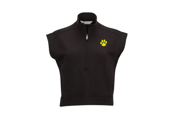 Half Zip Sleeveless Sweater