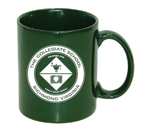 Dark Green Coffee Mug with Seal